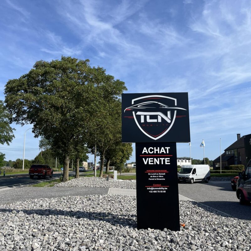 Totem publicitaire sur mesure